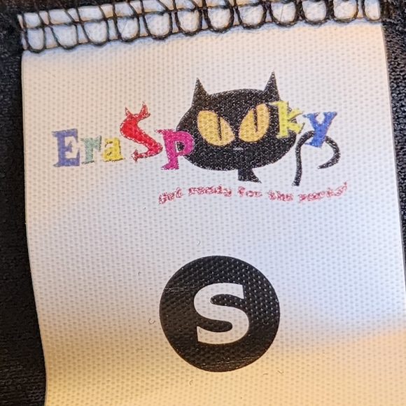 Skeleton TuTu Costume Girls Size Small "Funky Punky Bones" by Era Spooky - Picture 8 of 8